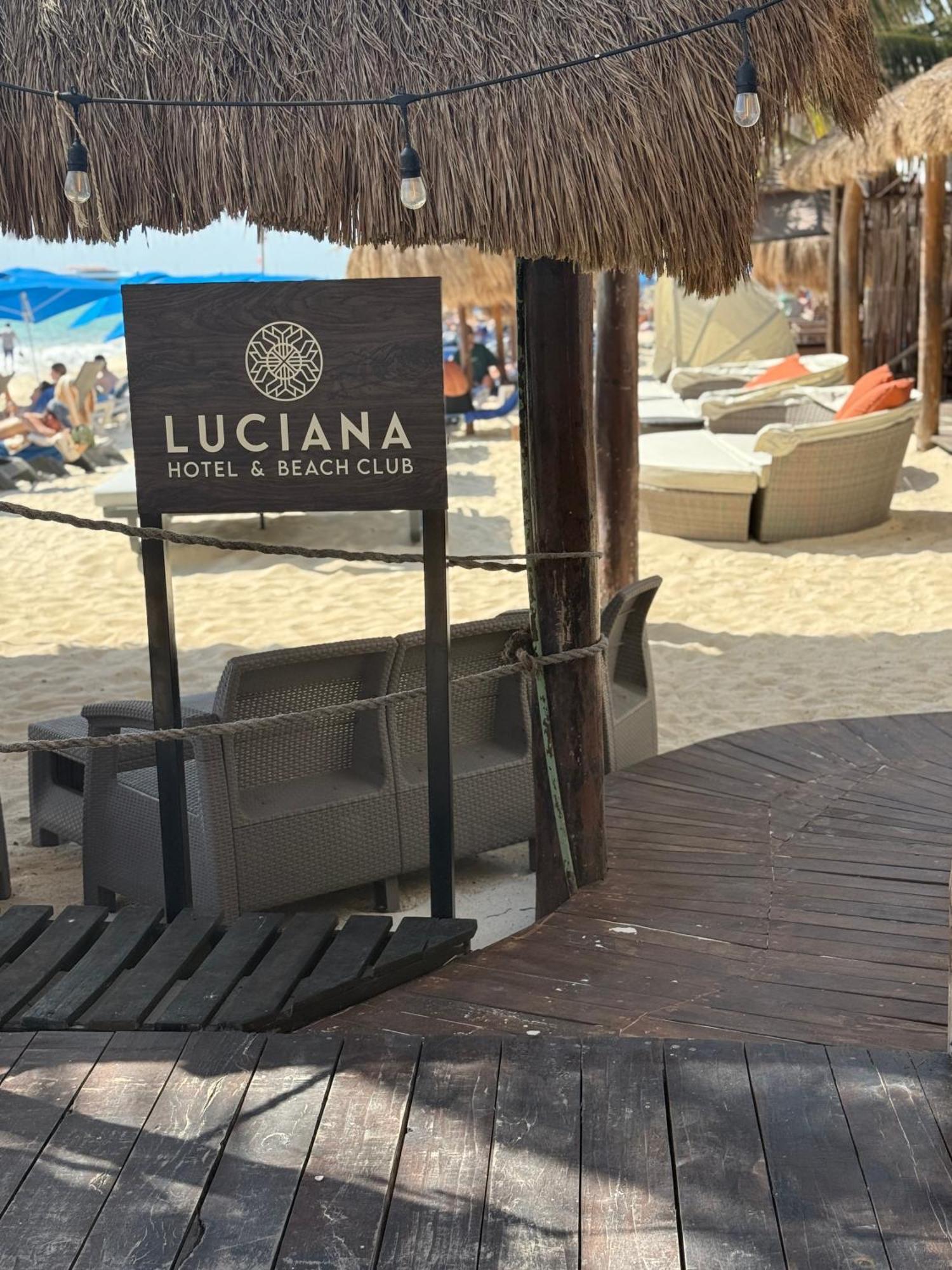 Luciana Hotel & Beach Club Playa del Carmen Exterior photo